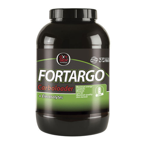 Cornstarchs - Oxygen Nutrition Fortargo + Electrolites 2 kg. Strawberry flavor Carbohidrates