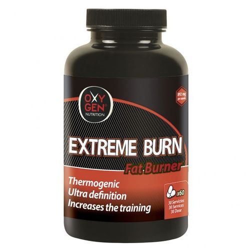 Quemadores de Grasa Oxygen Nutrition Extreme Burn 60caps.