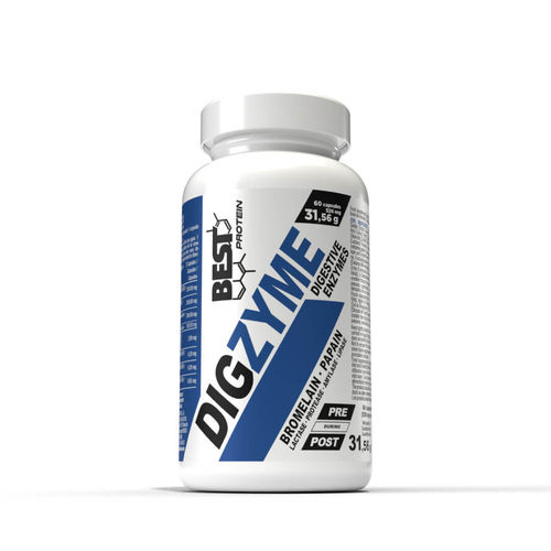 Enzimas digestivas Best Protein Digzyme 60caps.