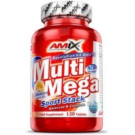Vitaminas Y Minerales Amix Multi Mega Stack® 120caps.