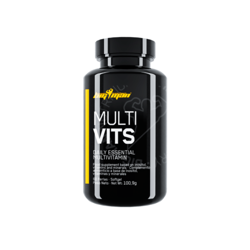 Vitaminas Y Minerales BigMan Nutrition Multi Vits 60 Caps.