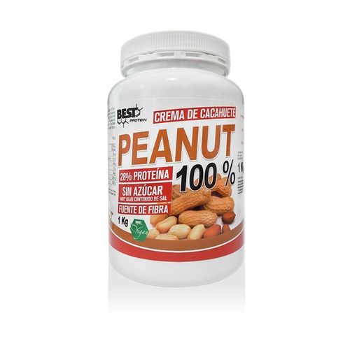 Cacahuete Best Protein Peanut 100% 1kg.