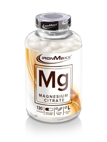 Ironmaxx Mg-Magnesium (130 cápsulas)