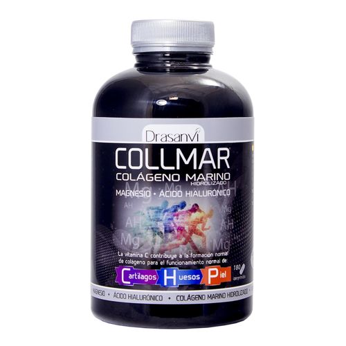Collmar Colageno Magnesio + Acido Hialuronico 180comp.