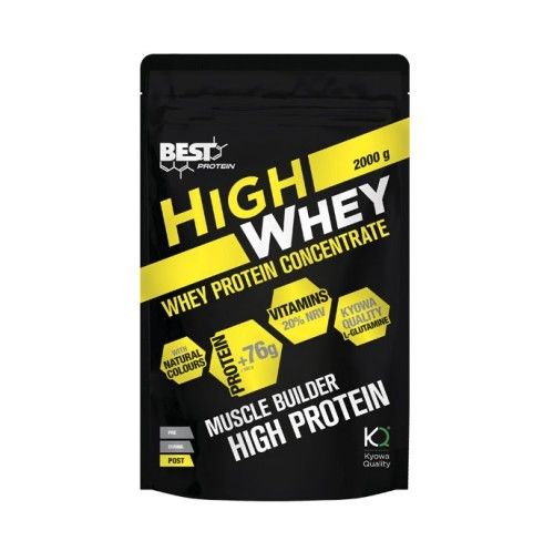 Proteinas Best Protein High Whey 83% 2kg. Best Protein
